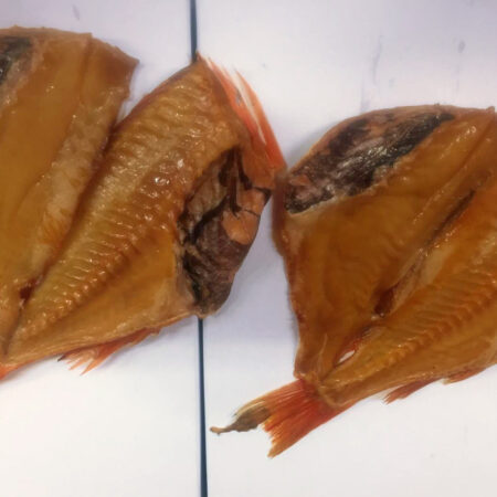 Roodbaars filet, koud gerookt