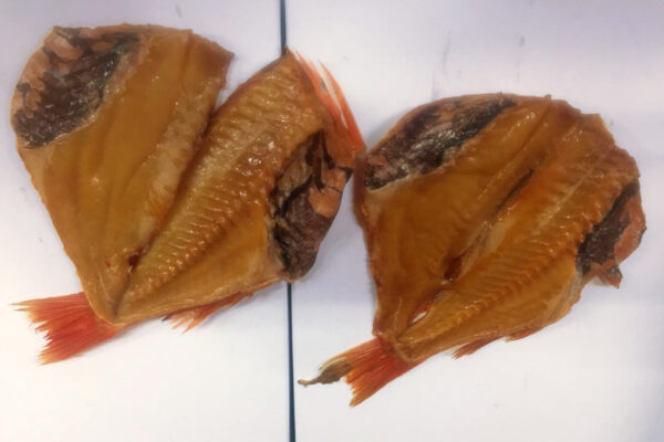 Roodbaars filet, koud gerookt