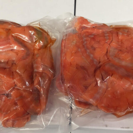 Zalm afsnijdsel
